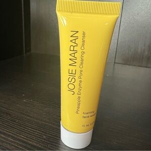 Josie Maran pineapple enzyme poor clearing cleanser foaming face wash- Sample